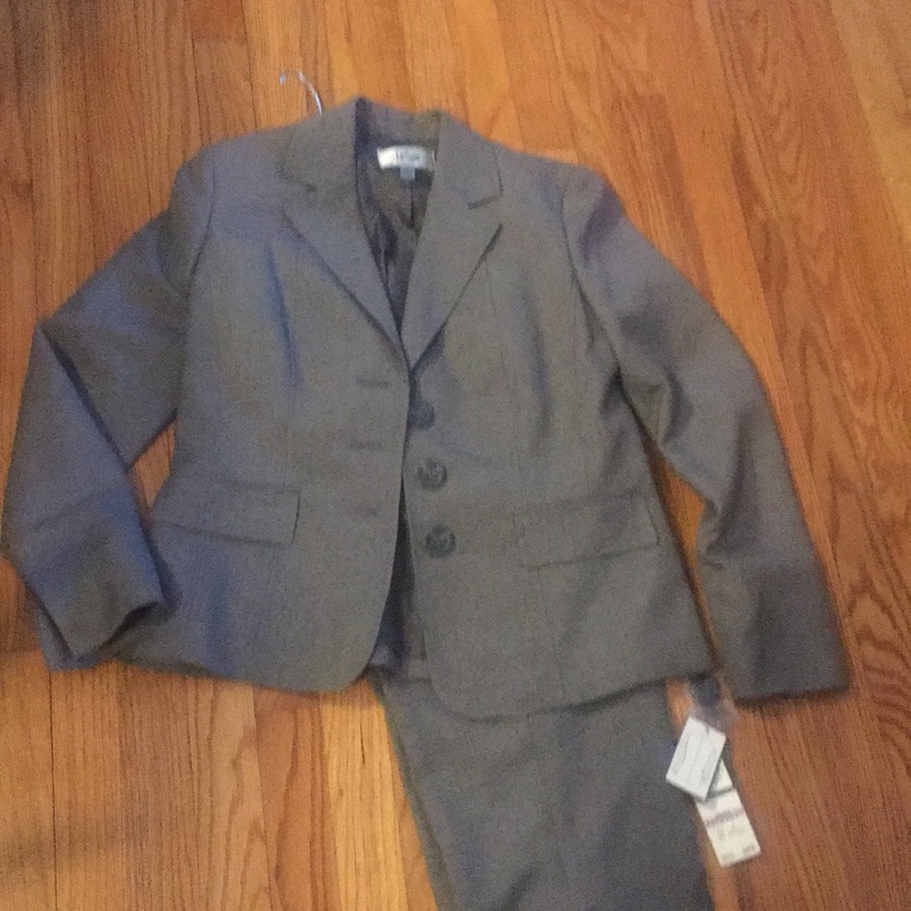 Gray Pant Suit